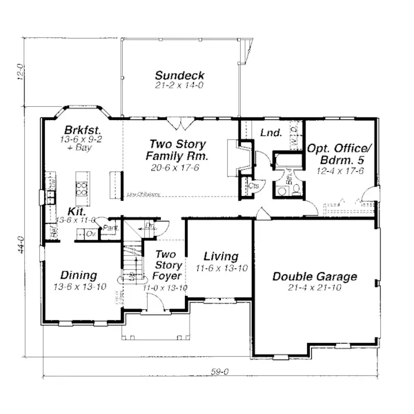 Luxury House Plan First Floor - Waldon Traditional Luxury Home 140D-0014 - Shop House Plans and More