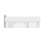 Rustic House Plan Rear Elevation - Parson Grove Ranch Home 141D-0013 - Shop House Plans and More