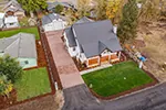 Rustic House Plan Aerial View Photo 02 - Sun Meadow Craftsman Home 141D-0014 - Shop House Plans and More