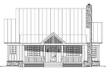 Rustic House Plan Front Elevation - Sun Meadow Craftsman Home 141D-0014 - Shop House Plans and More