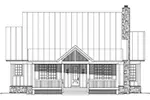 Craftsman House Plan Front Elevation - Sun Meadow Craftsman Home 141D-0014 - Shop House Plans and More