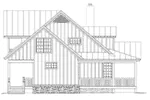 Country House Plan Left Elevation - Tracey Country Craftsman Home 141D-0016 - Shop House Plans and More