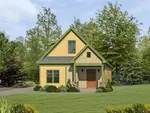 Craftsman House Plan Front of House 141D-0017