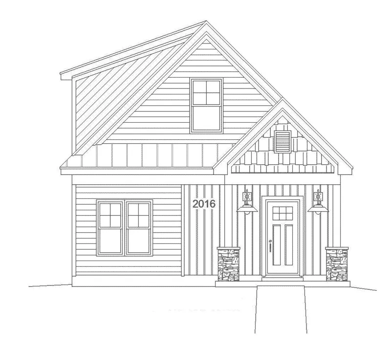 Craftsman House Plan Front Elevation - Stannard Arts And Crafts Home 141D-0018 - Shop House Plans and More