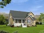 Traditional House Plan Front of House 141D-0023