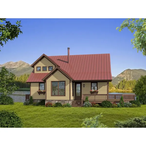 Farmhouse Plan Front of Home - Carley Cove Craftsman Home 141D-0024 - Search House Plans and More