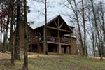 Country House Plan Rear Porch Photo - Conley Lake Craftsman Home 141D-0025 - Search House Plans and More