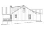 Country House Plan Right Elevation - Conley Lake Craftsman Home 141D-0025 - Search House Plans and More
