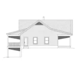 Ranch House Plan Left Elevation - Cori Creek Craftsman Home 141D-0026 - Search House Plans and More