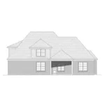 Country French House Plan Rear Elevation - Arreton Bay European Home 141D-0030 - Search House Plans and More