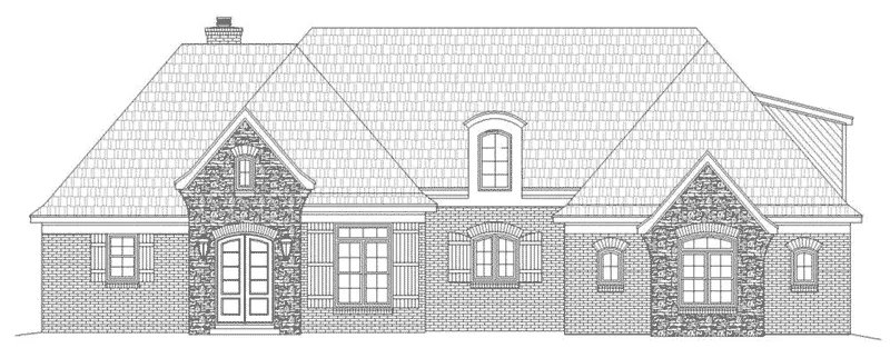 Country House Plan Front Elevation - Peregrine European Home 141D-0036 - Shop House Plans and More