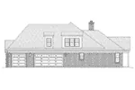 Rustic House Plan Right Elevation - Peregrine European Home 141D-0036 - Shop House Plans and More