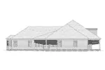 Traditional House Plan Left Elevation - Thistle Mill Southern Home 141D-0040 - Shop House Plans and More