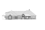 Luxury House Plan Front Elevation - Elk Pass Rustic Ranch Home 141D-0044 - Shop House Plans and More