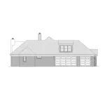 Luxury House Plan Left Elevation - Elk Pass Rustic Ranch Home 141D-0044 - Shop House Plans and More