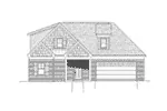 Traditional House Plan Front Elevation - Marshall Craftsman Home 141D-0048 - Shop House Plans and More