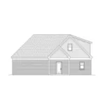 Traditional House Plan Rear Elevation - Marshall Craftsman Home 141D-0048 - Shop House Plans and More