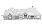 Craftsman House Plan Front Elevation - Klein Falls European Home 141D-0049 - Shop House Plans and More