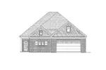 Craftsman House Plan Front Elevation - Bradfield Ranch Home 141D-0055 - Shop House Plans and More