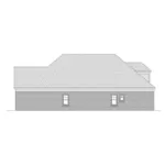 Craftsman House Plan Right Elevation - Bradfield Ranch Home 141D-0055 - Shop House Plans and More