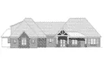 Rustic House Plan Front Elevation - Annadale Craftsman Home 141D-0057 - Shop House Plans and More