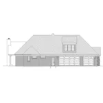 Rustic House Plan Left Elevation - Annadale Craftsman Home 141D-0057 - Shop House Plans and More