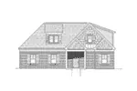 Craftsman House Plan Front Elevation - Turkey Run Two-Story Home 141D-0067 - Shop House Plans and More