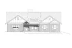 Country House Plan Front Elevation - Caldwell Ridge Rustic Home 141D-0069 - Shop House Plans and More