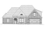 European House Plan Front Elevation - Vanderport European Home 141D-0087 - Shop House Plans and More