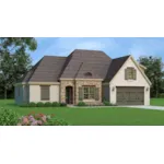 European House Plan Front of Home - Vanderport European Home 141D-0087 - Shop House Plans and More