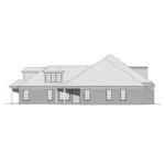 Luxury House Plan Left Elevation - Westmeyer Luxury Home 141D-0090 - Shop House Plans and More