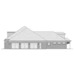 Luxury House Plan Right Elevation - Westmeyer Luxury Home 141D-0090 - Shop House Plans and More