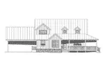 Farmhouse Plan Front Elevation - Bigelow Lane Craftsman Home 141D-0091 - Shop House Plans and More