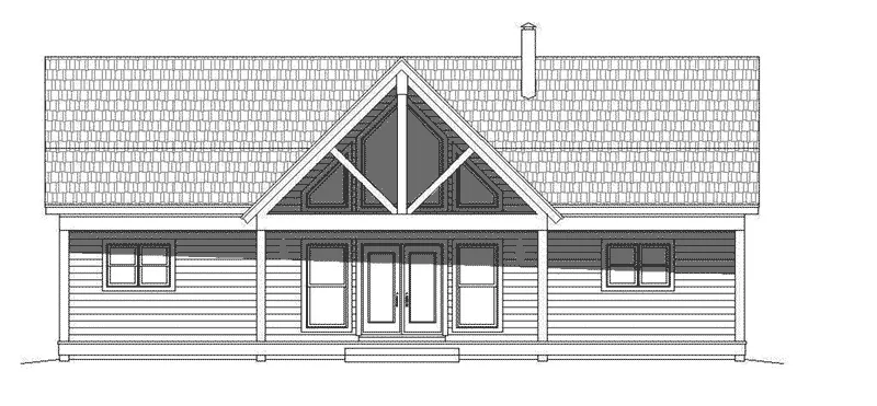 Mountain House Plan Front Elevation - 141D-0099 - Shop House Plans and More