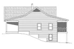 Greek Revival House Plan Right Elevation - 141D-0099 - Shop House Plans and More
