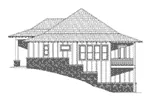 Modern House Plan Right Elevation - 141D-0102 - Shop House Plans and More