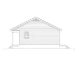 Country House Plan Right Elevation - Waynesboro Small Cabin 141D-0106 - Shop House Plans and More