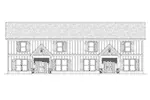 Colonial House Plan Front Elevation - Clearfield Country Home 141D-0118 - Shop House Plans and More