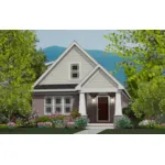 Bungalow House Plan Front of Home - 141D-0126 - Shop House Plans and More