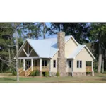 Cabin & Cottage House Plan Front Photo 01 - Boone Hollow Rustic Home 141D-0132 - Shop House Plans and More