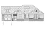 Arts & Crafts House Plan Front Elevation - Highwood Country Home 141D-0135 - Shop House Plans and More