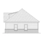 Arts & Crafts House Plan Right Elevation - Highwood Country Home 141D-0135 - Shop House Plans and More