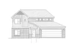 Prairie House Plan Front Elevation - Jemma Modern Home 141D-0136 - Shop House Plans and More