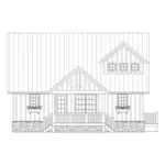 Craftsman House Plan Front of Home - Lucille Creek Craftsman Home 141D-0139 - Shop House Plans and More