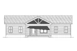 Rustic House Plan Front Elevation - 141D-0144 - Shop House Plans and More