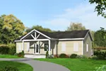 Rustic House Plan Front Photo 02 - 141D-0144 - Shop House Plans and More