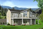 Rustic House Plan Rear Photo 02 - 141D-0144 - Shop House Plans and More