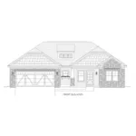 Traditional House Plan Front of Home - Lindenhill Craftsman Home 141D-0153 - Shop House Plans and More