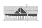 Country House Plan Front Elevation - Nickerson Hill Craftsman Home 141D-0155 - Shop House Plans and More