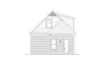 Saltbox House Plan Rear Photo 01 - 141D-0161 - Shop House Plans and More